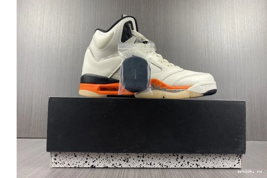 Rep EP Retro Air Jordan 5 Total DC1060-100 DC1060-100 Orange 0518